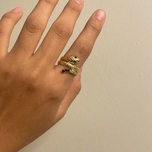 Gold Snake Ring